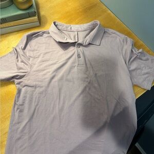 Men's Lululemon Evolution Polo Shirt Lavender